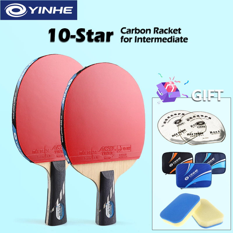 Table Tennis Viscaria - Yinhe-raqueta de Ping Pong 10-star 10B,