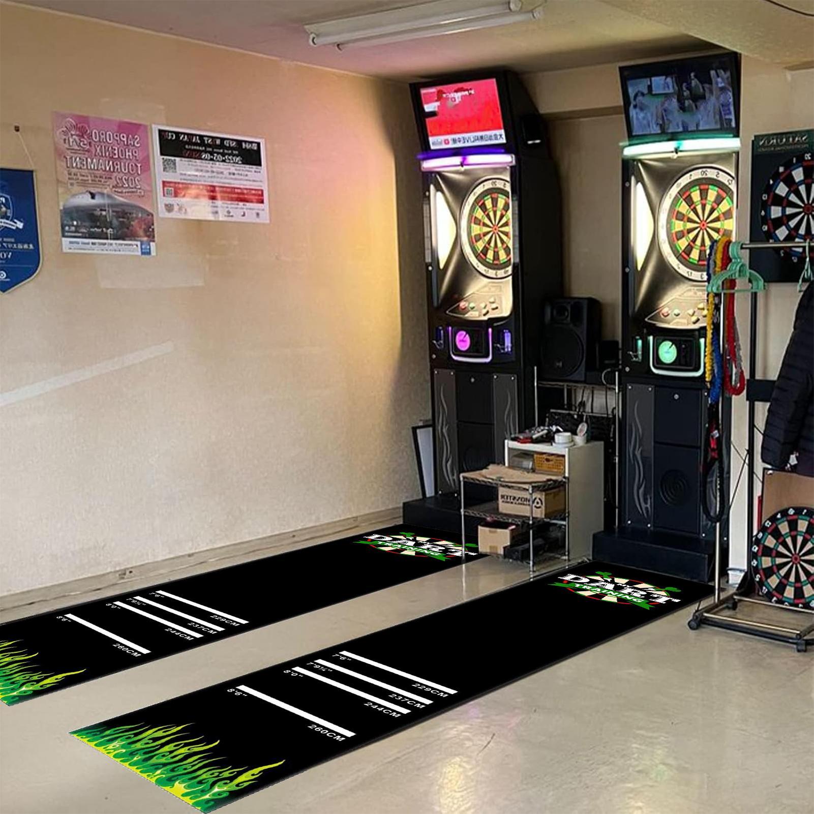 Throw Distance Board - Nueva alfombra para dardos, almohadilla protectora