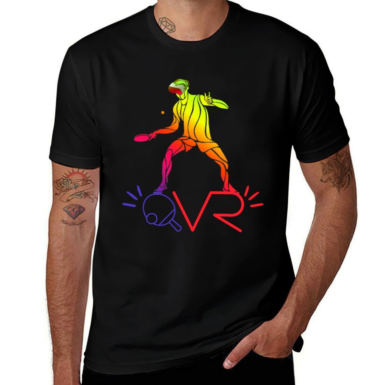 Camiseta de tenis de mesa VR c - Table Tennis Vr reseña y precio