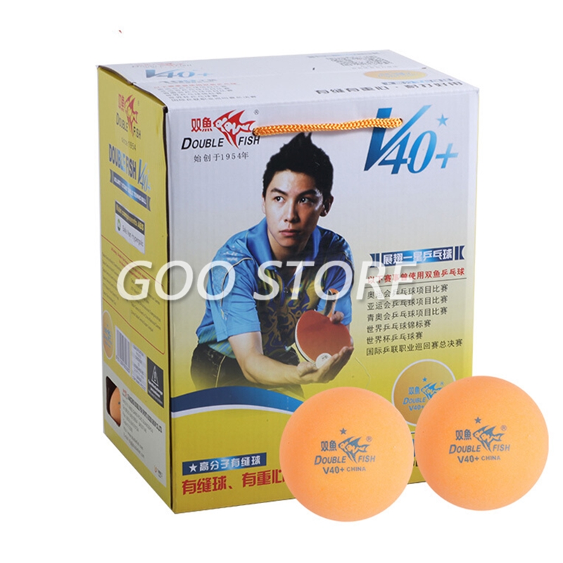 100 pelotas Double Fish V40+ 1 - Table Tennis Vr reseña y precio