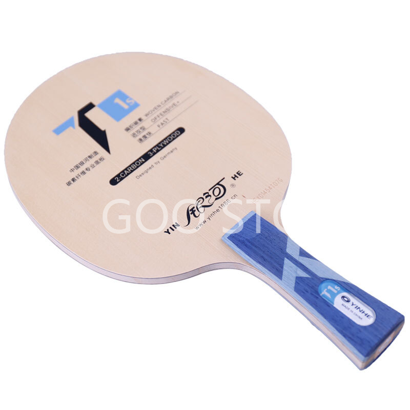 Hoja de tenis de mesa YINHE T- - Xiom Blade Table Tennis reseña y precio