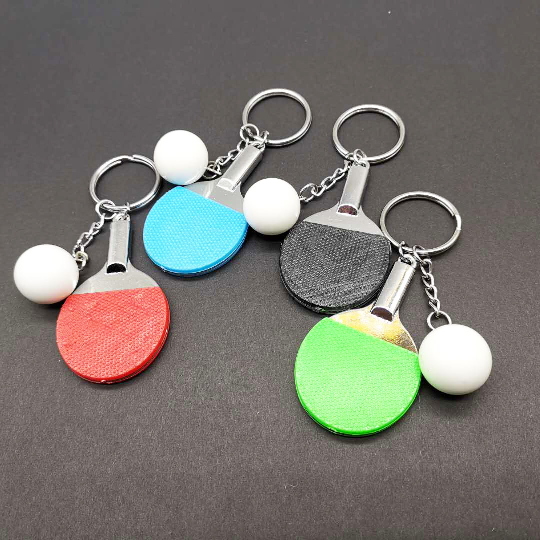 7 Uds llavero de raqueta de te - Table Tennis Umpire reseña y precio