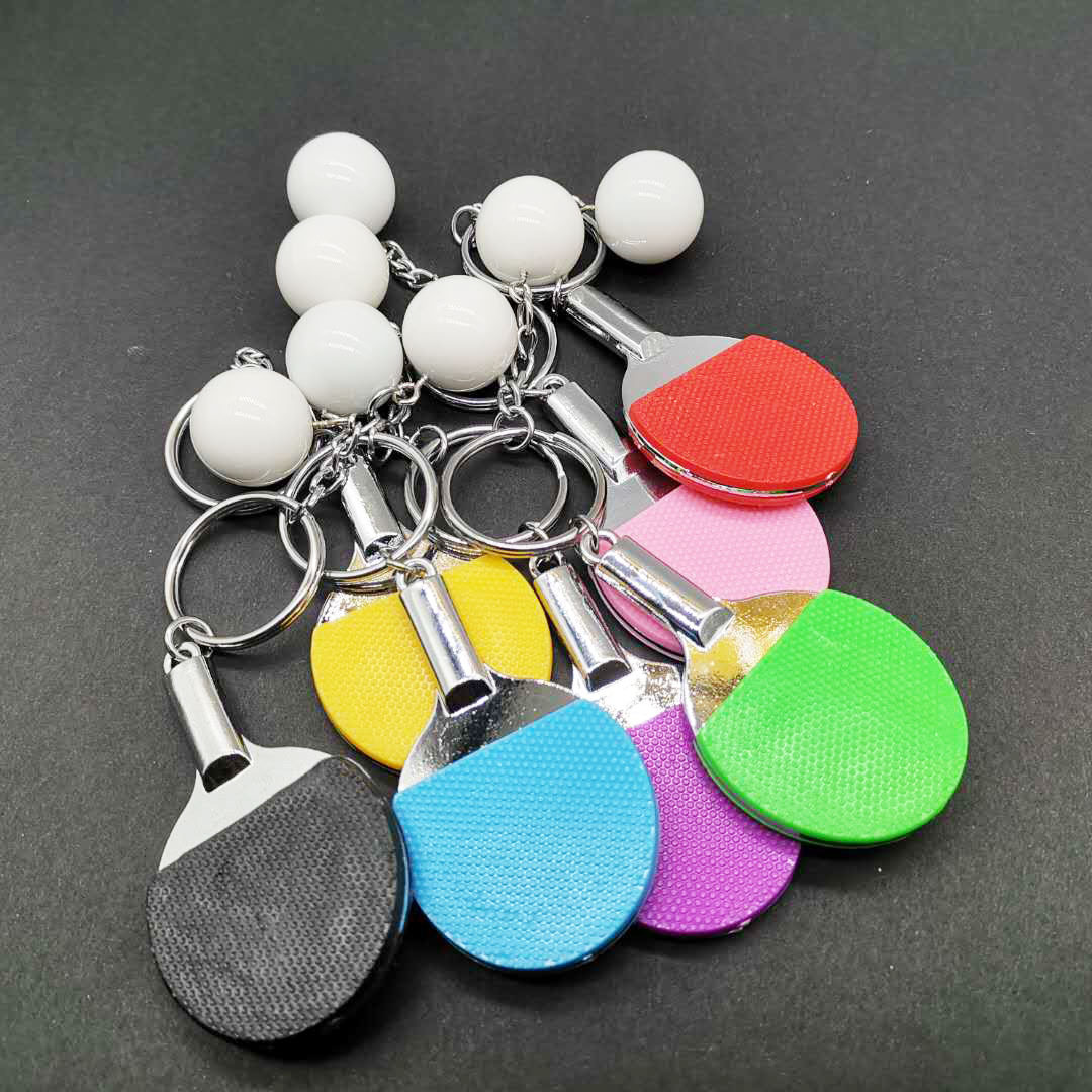 7 Uds llavero de raqueta de te - Table Tennis Umpire reseña y precio