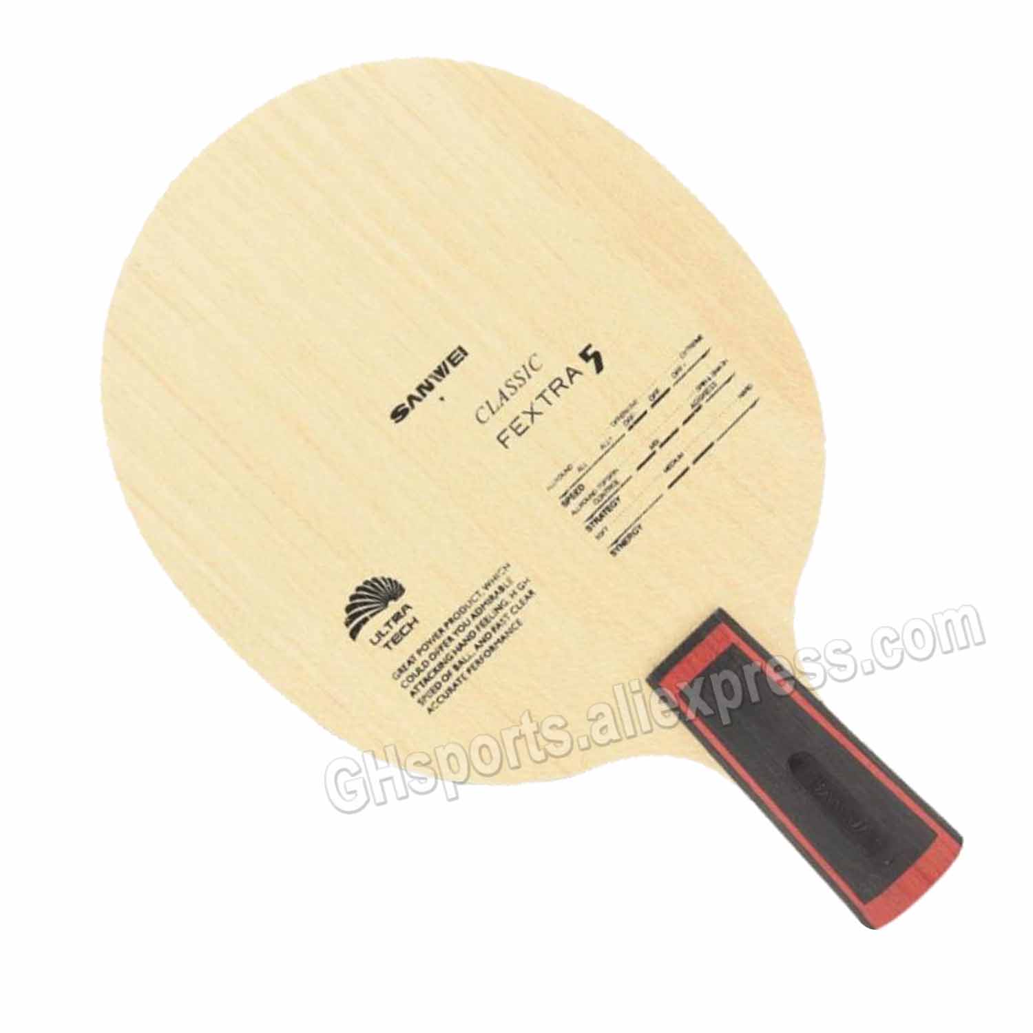 Raqueta de Tenis de Mesa SANWE - Xiom Blade Table Tennis reseña y precio