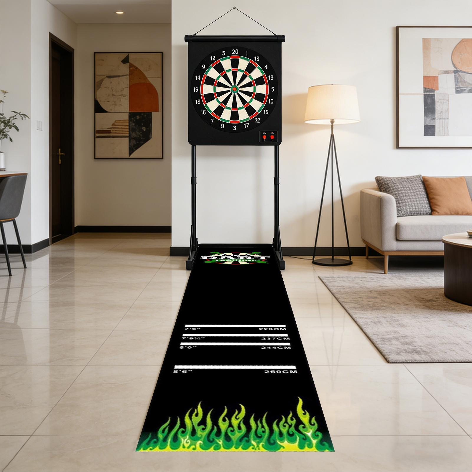 Nueva alfombra para dardos, al - Throw Distance Board reseña y precio